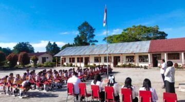 SD dan SMP Doa Bersama Pasca Bencana di Kabupaten Humbang Hasundutan