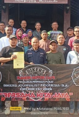 BJI (Bikers Journalis Indonesia) Resmi Terbentuk Di Cirebon