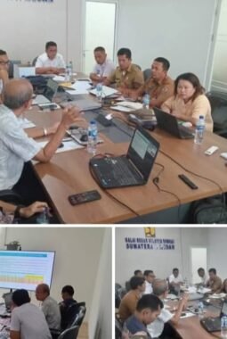 Upaya Rehabilitasi Air Baku Kecamatan Pakkat dan Pembangunan Air Baku Kecamatan Lintongnihuta, Pemkab Humbahas laksanakan Rakor di BBWS Sumatera II Medan