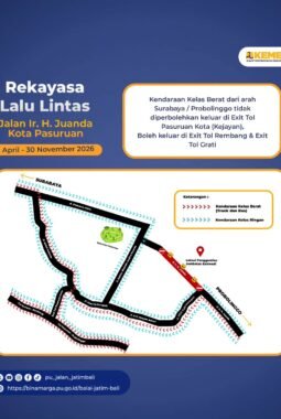 Polres Pasuruan Kota Siapkan Jalur Alternatif Dampak Pembongkaran Jembatan Bok Wedi