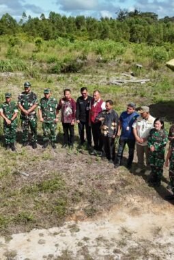 Tim Kemhan RI Tinjau Rencana Lokasi Yonif TP 955/HS di Humbahas