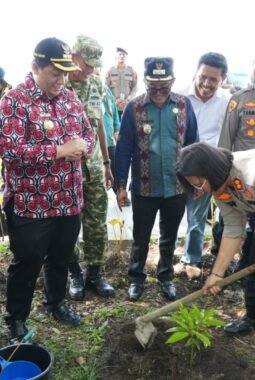 Jaga Ekosistem Danau Toba, Bupati Samosir bersama Yayasan Pusuk Buhit Tebar 1.000 Bibit Ikan dan Tanam 1.000 Pohon
