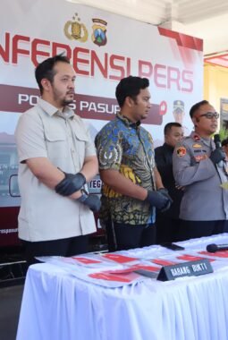 Polres Pasuruan Ungkap Tambang Andesit Ilegal di Purwosari, 5 Orang Ditetapkan Sebagai Tersangka