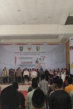 HUT KE-24 KECAMATAN SINGINGI HILIR, PEMKAB KUANSING GELAR ZIKIR DAN DOA BERSAMA