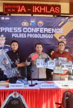 Polres Probolinggo Amankan Tujuh Tersangka Curas dan Curanmor