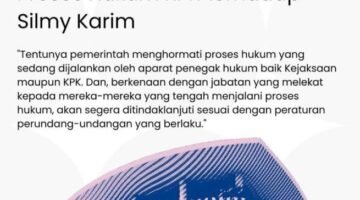 Menteri Sekretaris Negara Prasetyo Hadi menegaskan bahwa pemerintah menghormati proses hukum yang sedang dijalankan oleh aparat penegak hukum