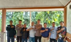 Forum Pers Independent Indonesia berkunjung ke Polres Kuansing untuk audensi bersama Kapolres