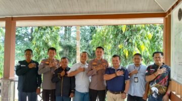Forum Pers Independent Indonesia berkunjung ke Polres Kuansing untuk audensi bersama Kapolres