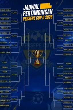 Turnamen PERSEPE Cup II Desa petai 2026 Resmi di Buka