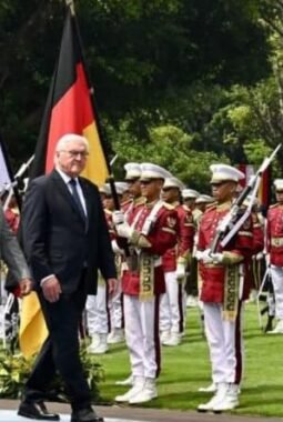 Presiden Prabowo Sambut Kunjungan Kenegaraan Presiden Jerman Frank-Walter Steinmeier di Istana Merdeka