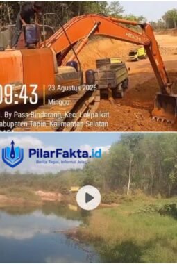 SOROTAN PUBLIK: DIDUGA ADA AKTIVITAS TAMBANG GALIAN C DI TAPIN