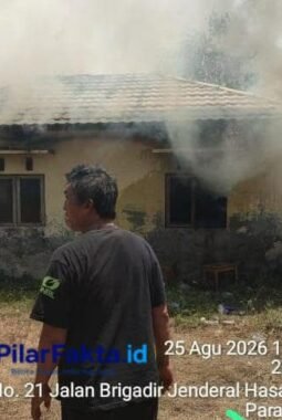 Kebakaran Sekolah di Kecamatan Lokpaikat, Kabupaten Tapin