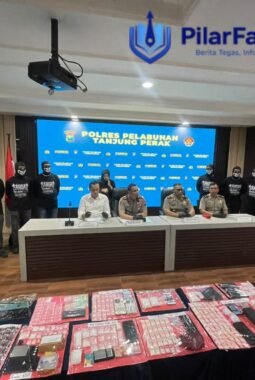 Operasi Tumpas Narkoba 2026, Polres Pelabuhan Tanjung Perak Amankan 27 Tersangka dan Sita 1 Kilogram Sabu*